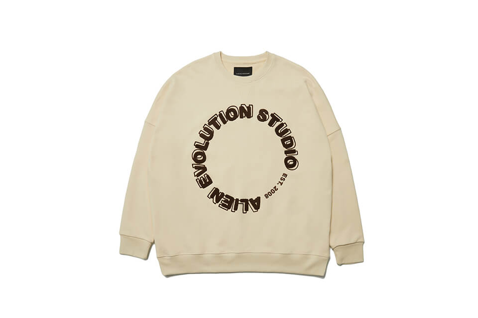 AES 22 AW Circle EST.2008 Oversized Sweatshirts (5)