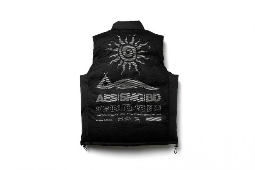 AES x SMG x BLACK DESIGN 22 AW ASB II ADVENTURE Down Vest (5)