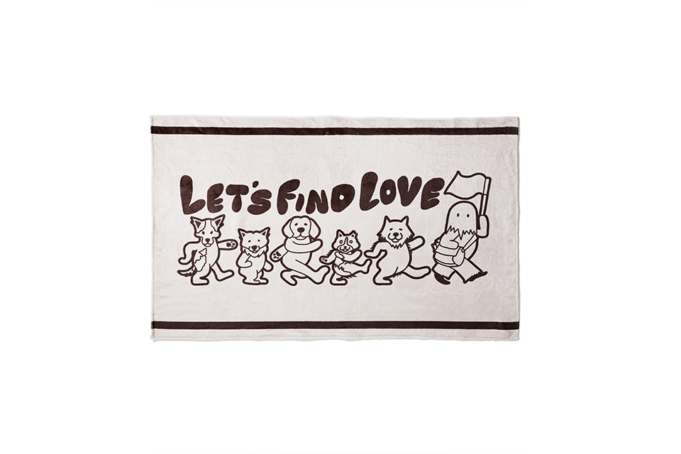 FORBIDDEN FRUIT® by AES 22 AW Let's Find Love Pet Blanket (2)