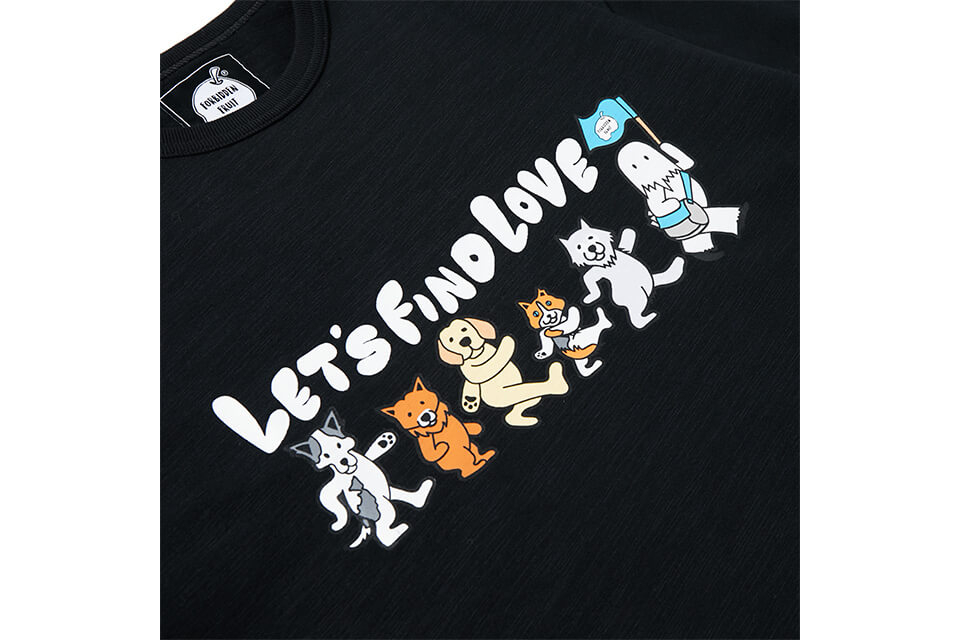 FORBIDDEN FRUIT® by AES 22 AW Let's Find Love Tee (4)