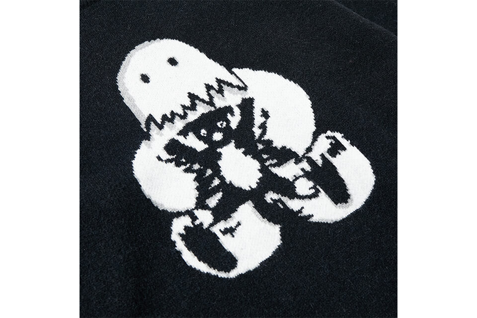 FORBIDDEN FRUIT® by AES 22 AW Snow Monster & Mix Oversized Sweater (6)