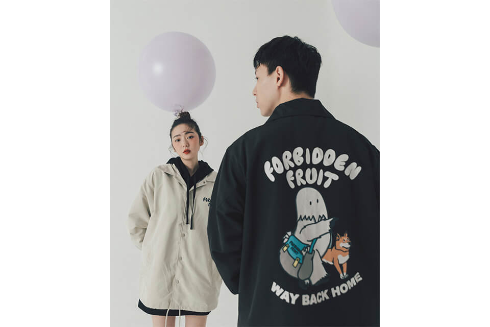 FORBIDDEN FRUIT® by AES 22 AW Way Back Home Coach JKT (1)