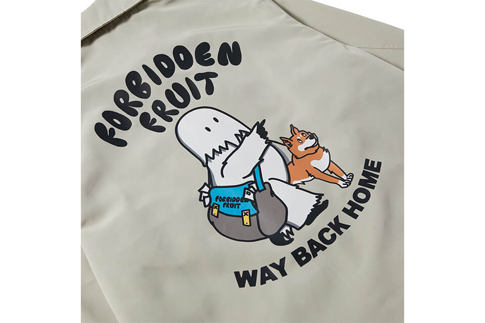 FORBIDDEN FRUIT® by AES 22 AW Way Back Home Coach JKT (16)