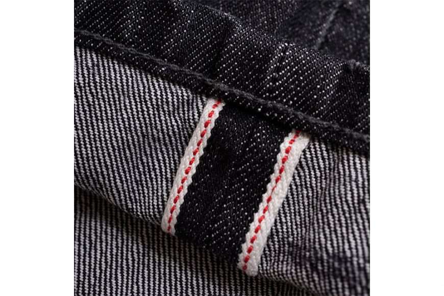 PERSEVERE 22 AW Heavy Stonewashed Selvedge Denim Jeans (15)