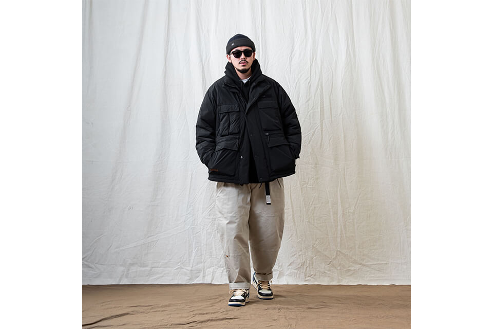 PERSEVERE 22 AW Multi-Pocket Padded Jacket (1)