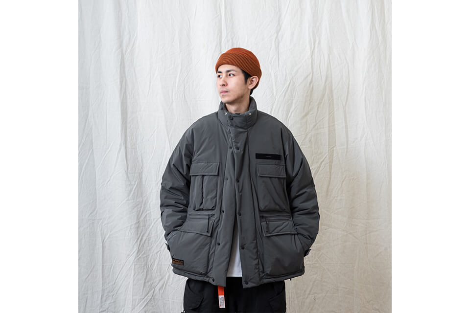 PERSEVERE 22 AW Multi-Pocket Padded Jacket (7)