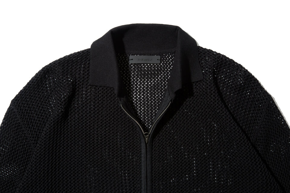 REMIX 22 AW Mesh Zip LS Shirt (10)