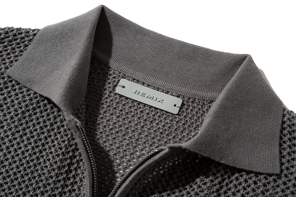 REMIX 22 AW Mesh Zip LS Shirt (16)