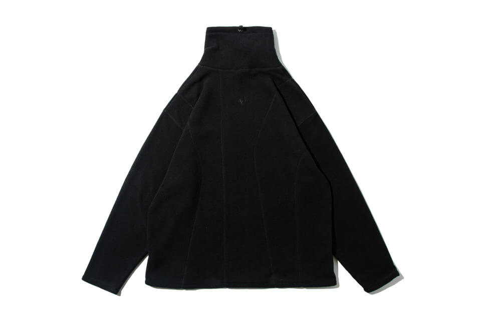 REMIX 22 AW Patch Pocket Fleece Turtle Neck (5)