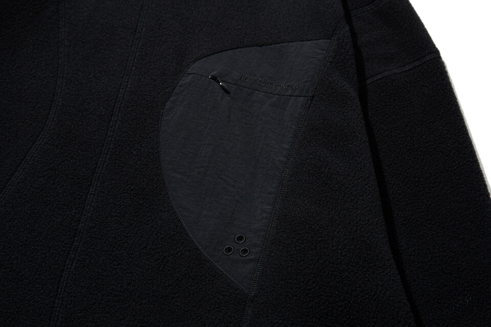 REMIX 22 AW Patch Pocket Fleece Turtle Neck (7)