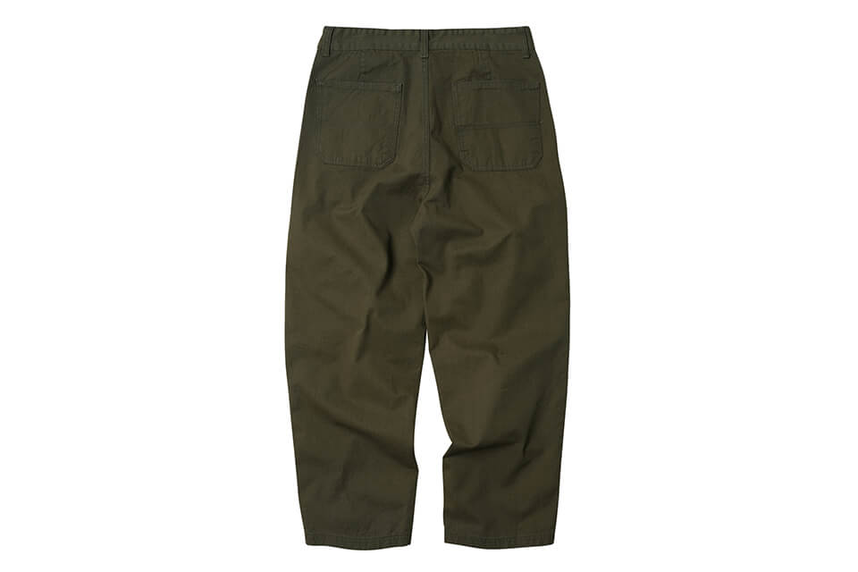 FrizmWORKS 23 SS Slub Cotton Two Tuck Pants (16)