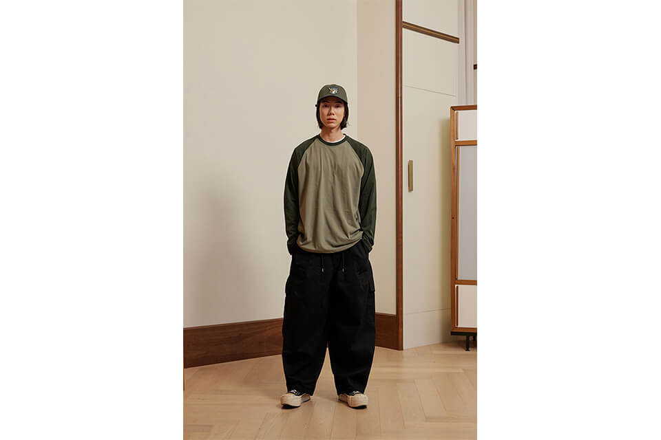 FrizmWORKS 23 SS Twill Cargo Balloon Pants (1)