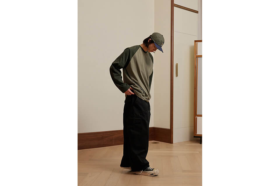 FrizmWORKS 23 SS Twill Cargo Balloon Pants (2)