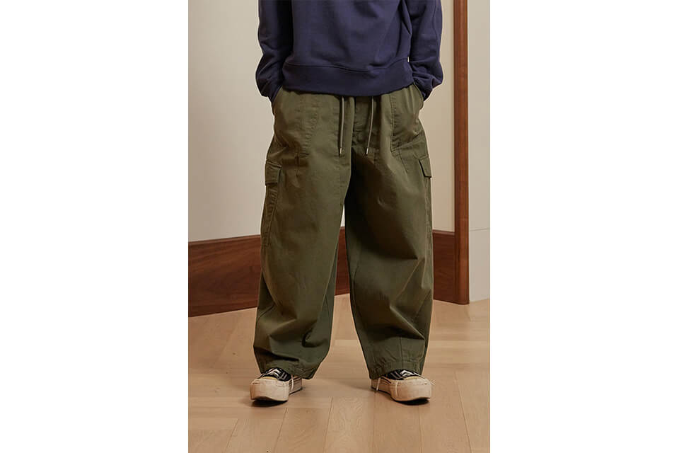 FrizmWORKS 23 SS Twill Cargo Balloon Pants (6)