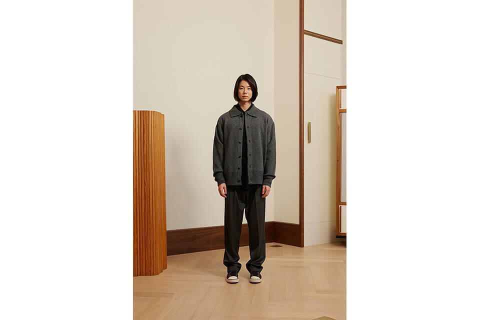 FrizmWORKS 23 SS Wool Knit Cardigan Jacket (1)