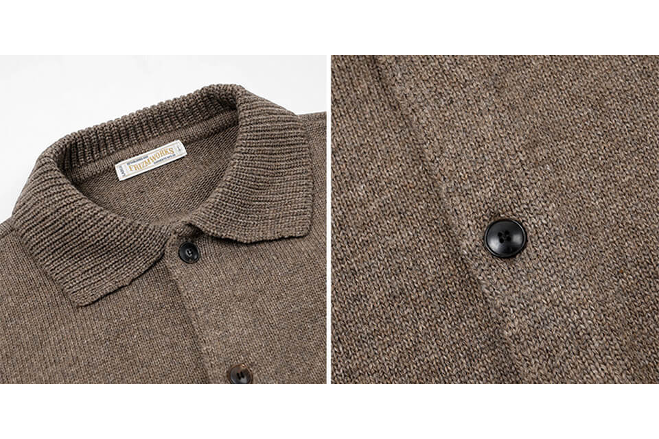 FrizmWORKS 23 SS Wool Knit Cardigan Jacket (11)