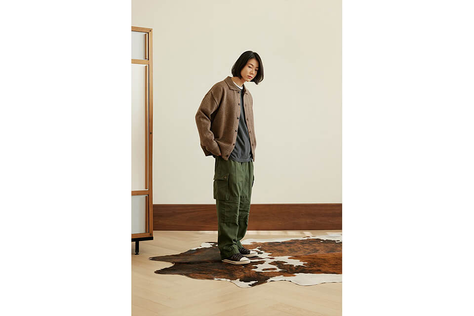 FrizmWORKS 23 SS Wool Knit Cardigan Jacket (3)