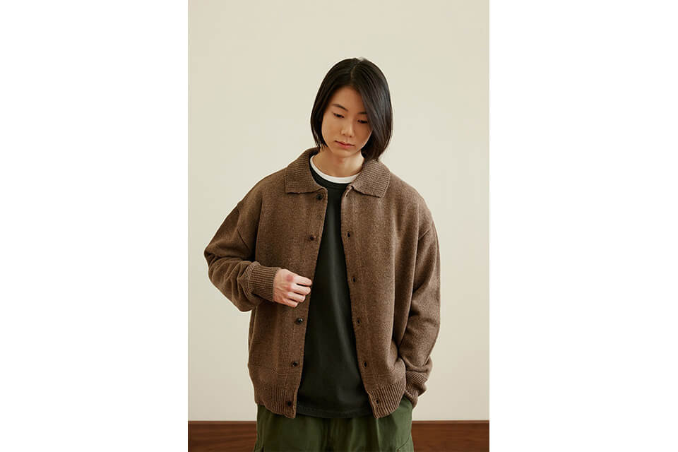 FrizmWORKS 23 SS Wool Knit Cardigan Jacket (4)