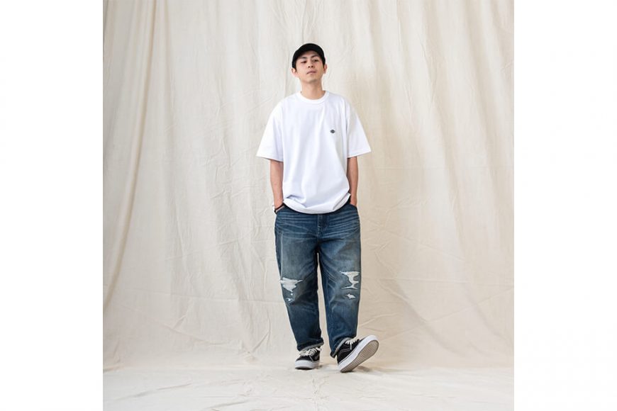PERSEVERE 23 SS Patch Logo Basic T-Shirt (3)
