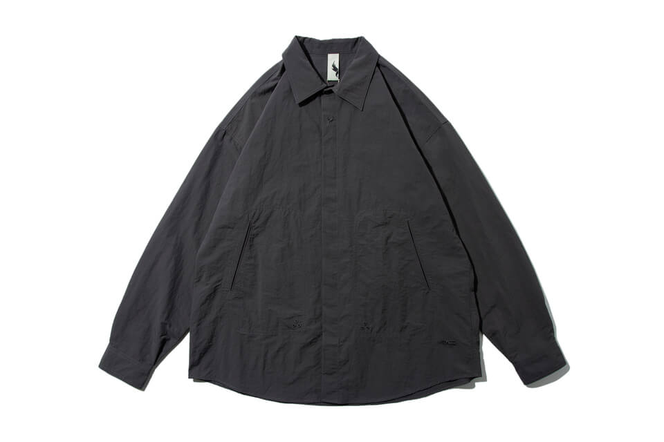 REMIX 22 AW Side Pocket Nylon Shirt (12)