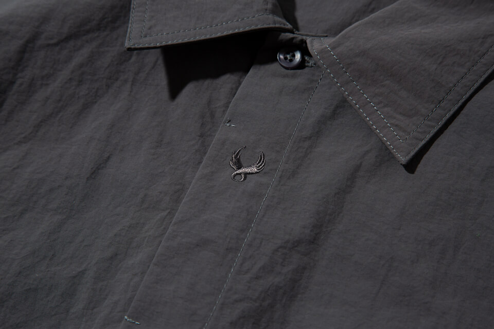 REMIX 22 AW Side Pocket Nylon Shirt (17)