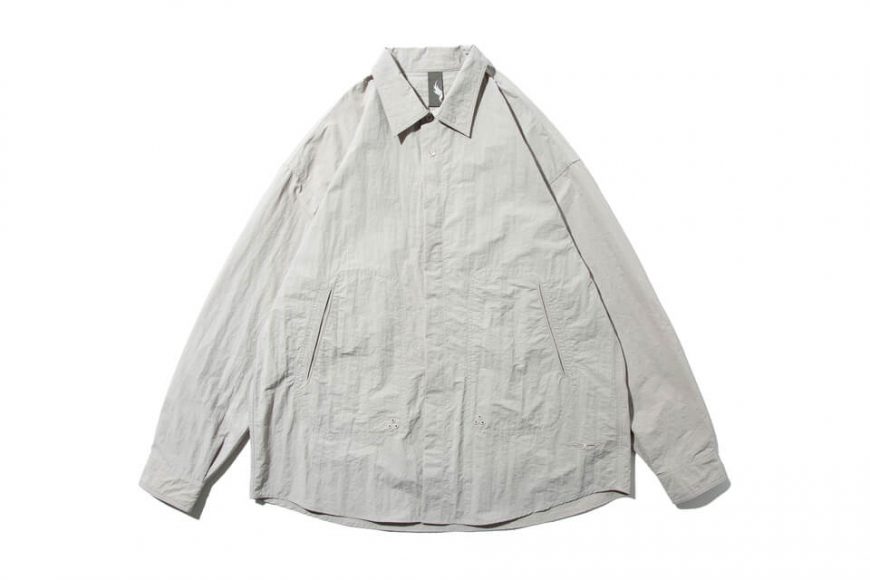 REMIX 22 AW Side Pocket Nylon Shirt (6)