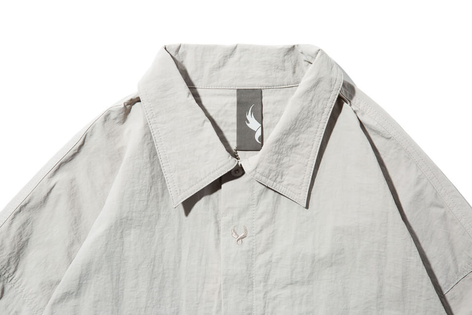 REMIX 22 AW Side Pocket Nylon Shirt (7)