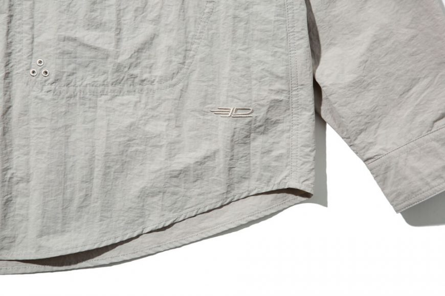 REMIX 22 AW Side Pocket Nylon Shirt (8)