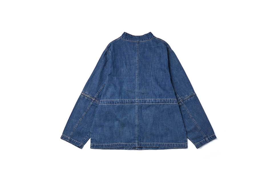 SMG 23 SS Washed Denim Crop Parka (4)
