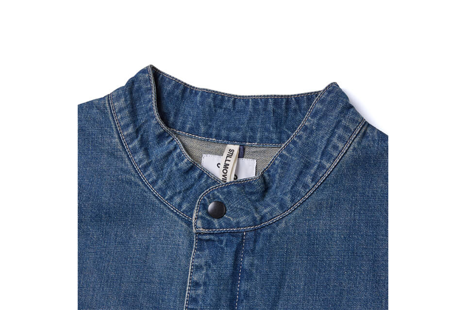 SMG 23 SS Washed Denim Crop Parka (6)