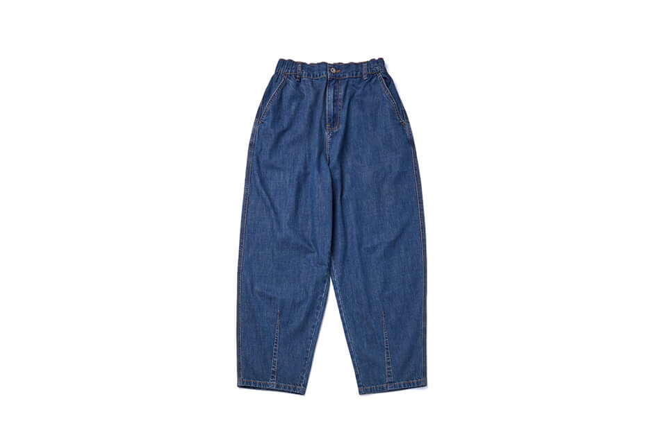 SMG 23 SS Washed Denim Tapered Pants (3)