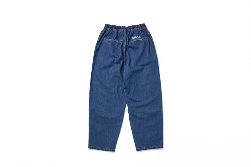 SMG 23 SS Washed Denim Tapered Pants (4)