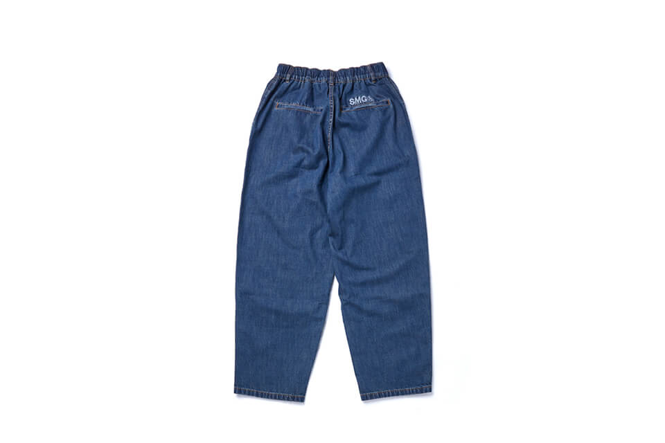 SMG 23 SS Washed Denim Tapered Pants (4)