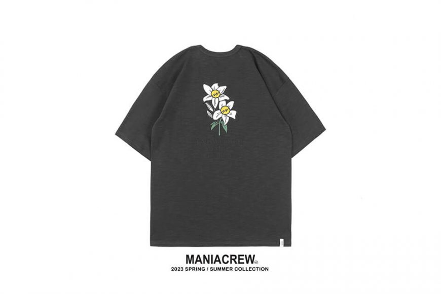 MANIA 23 SS Flower Tee (2)
