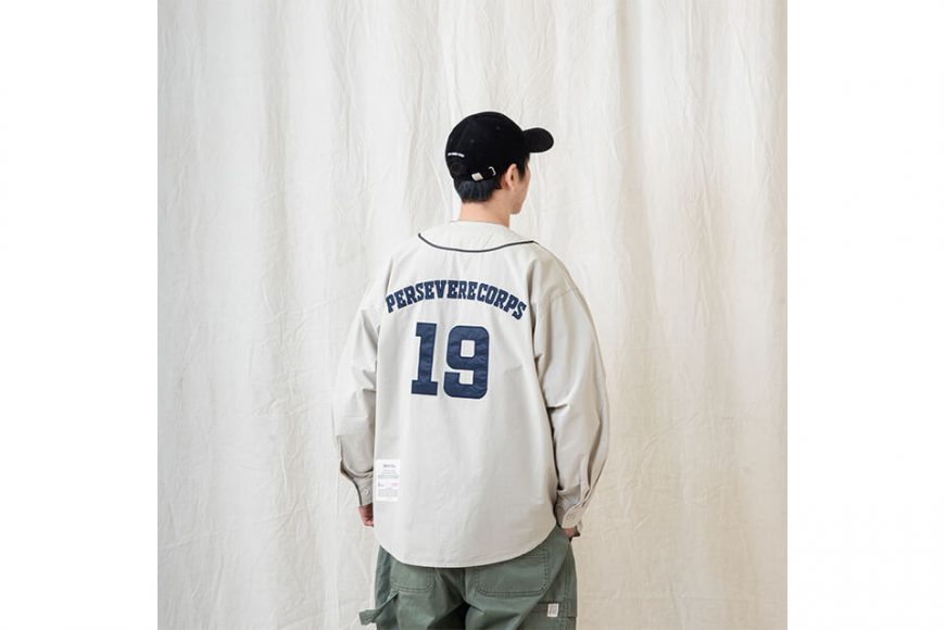 PERSEVERE 23 SS Long Sleeve Baseball Shirt (4)