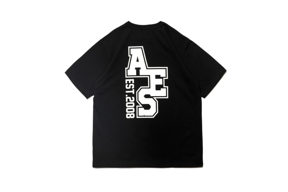 AES 23 SS EST. 2008 College Fonts Tee (2)
