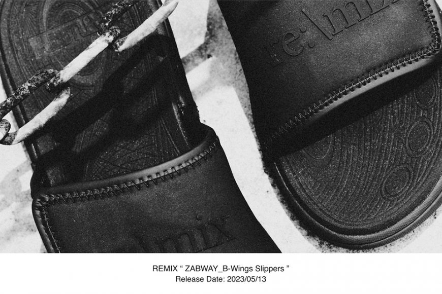 REMIX 22 AW REMIX｜ZABWAY_B-Wings Slippers (1)
