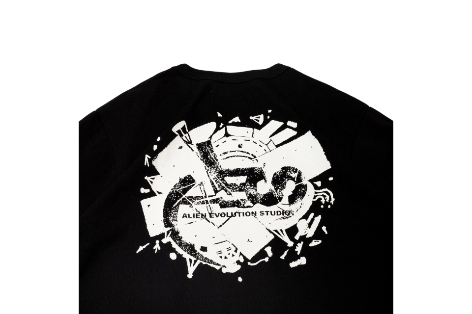 AES 23 SS Broken Mirror Classic Logo Tee (3)