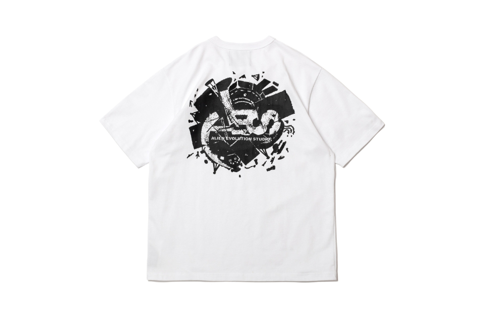 AES 23 SS Broken Mirror Classic Logo Tee (5)