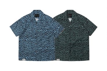 Leopard Print Nylon Hawaiian Shirt (0)