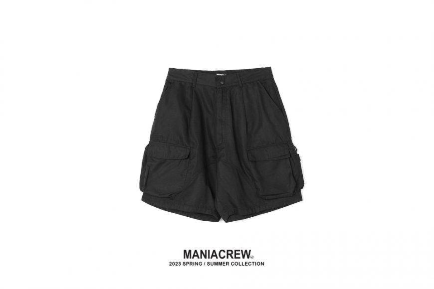 MANIA 23 SS Pocket Wide Shorts (1)
