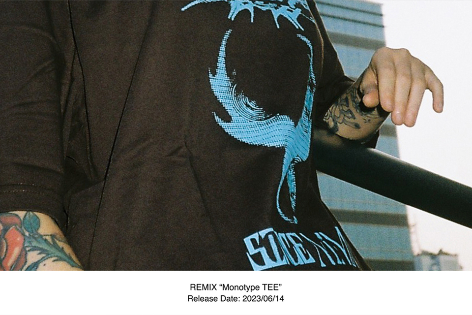 REMIX 23 SS Monotype Tee (1)