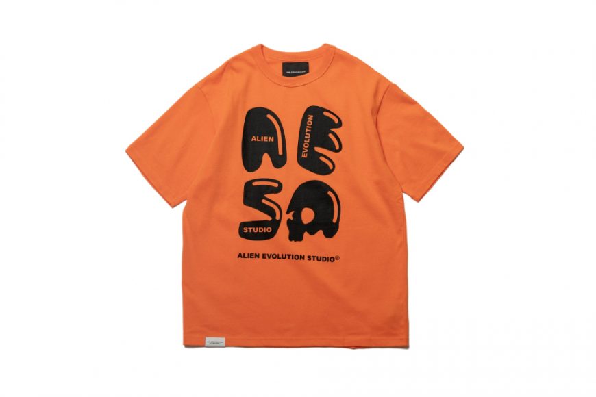 AES 23 SS Bubble Letters Tee (10)