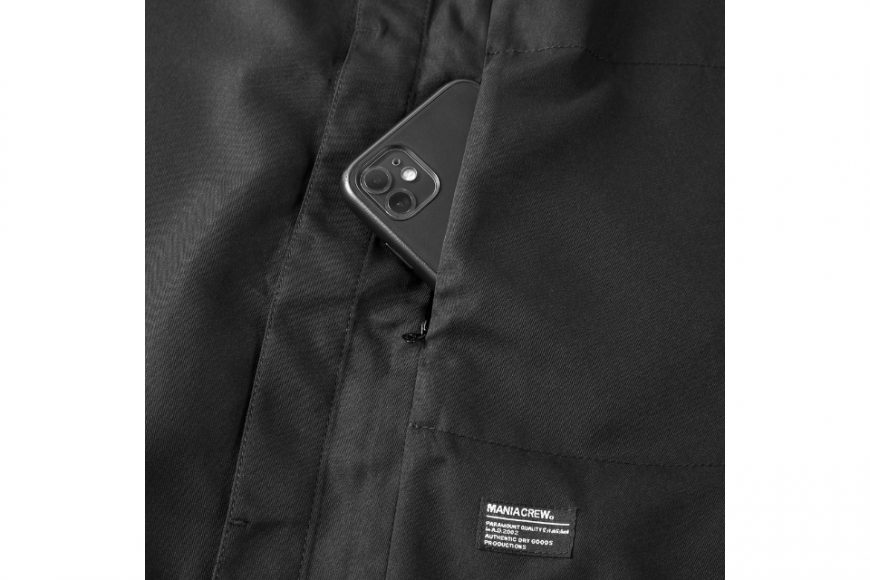 MANIA 23 SS Mandarin Collar Pocket Shirt (12)