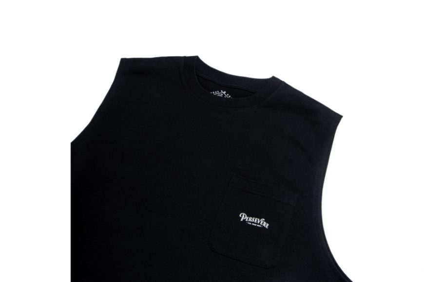 PERSEVERE 23 SS Logo Pocket Sleeveless T-Shirt (11)