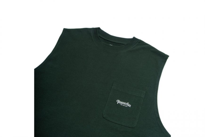 PERSEVERE 23 SS Logo Pocket Sleeveless T-Shirt (19)