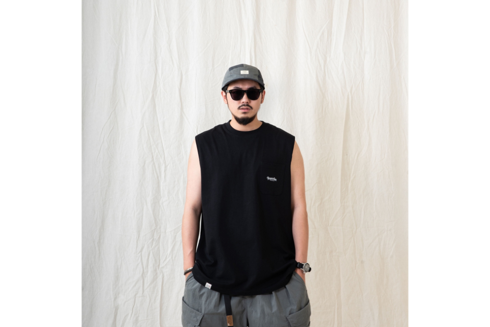 PERSEVERE 23 SS Logo Pocket Sleeveless T-Shirt (2)
