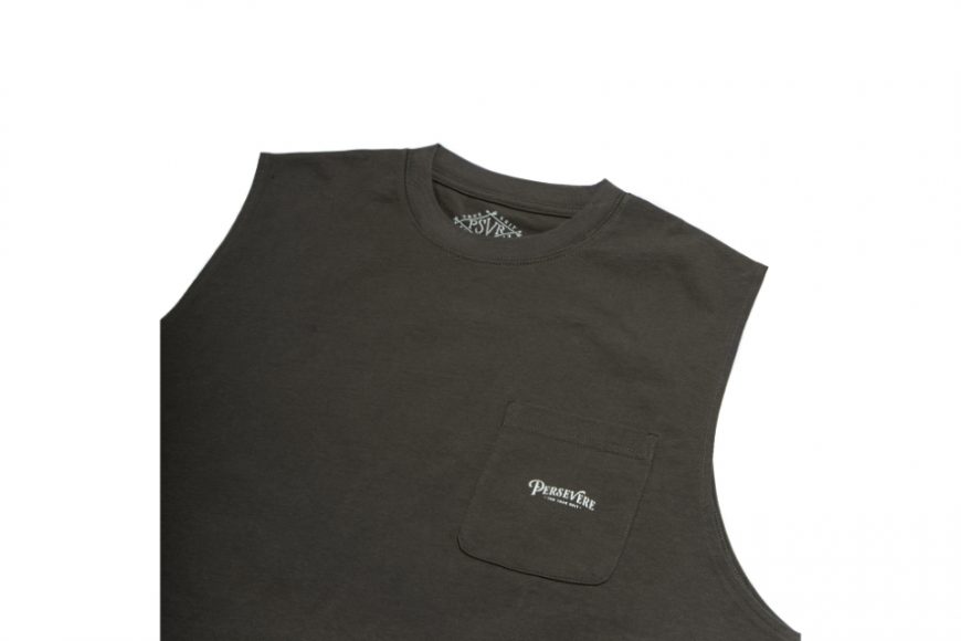 PERSEVERE 23 SS Logo Pocket Sleeveless T-Shirt (23)