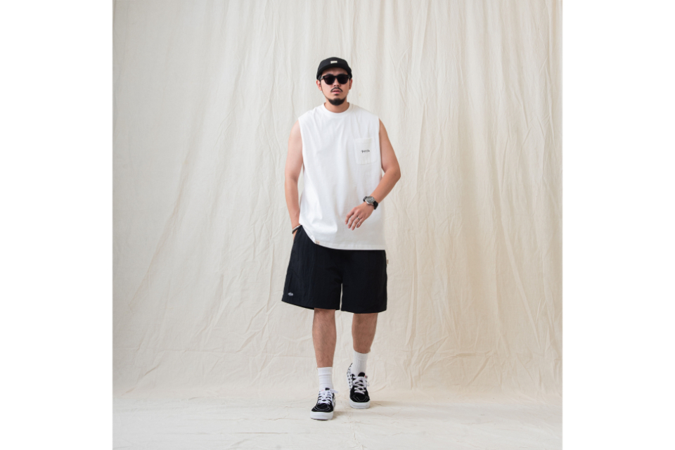 PERSEVERE 23 SS Logo Pocket Sleeveless T-Shirt (3)