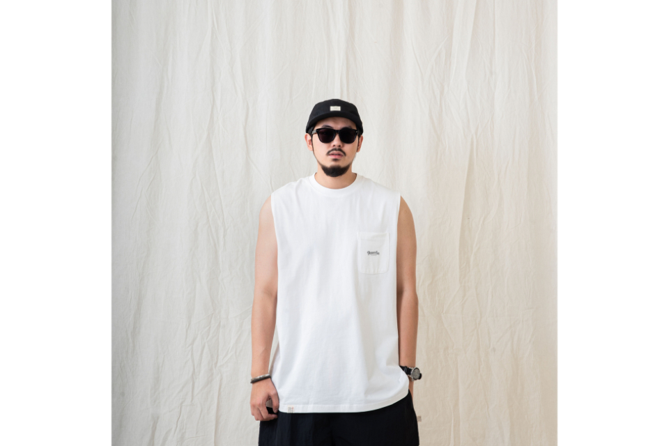 PERSEVERE 23 SS Logo Pocket Sleeveless T-Shirt (4)